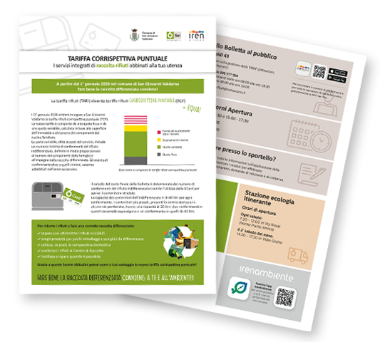 Brochure Sportello Bolletta San Giovanni Valdarno